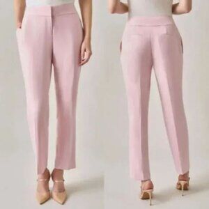 Kasper Women's Plus Harlow Pant Iconic Stretch Crepe Tutu Pink Size 18 NWT